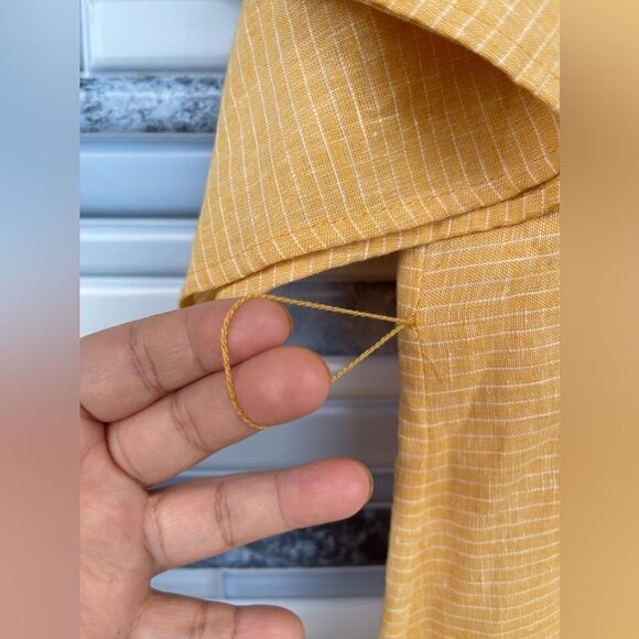 Cremieux Natalia Tie Front Ruffle Sleeve Dress 12 - Picture 12 of 17